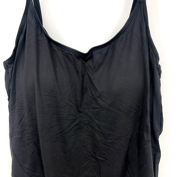 ANDIE SWIM Amalfi Classic One Piece Swimsuit 3XL US 20 Black Flat Scoop Neck NWT - Picture 6 of 12